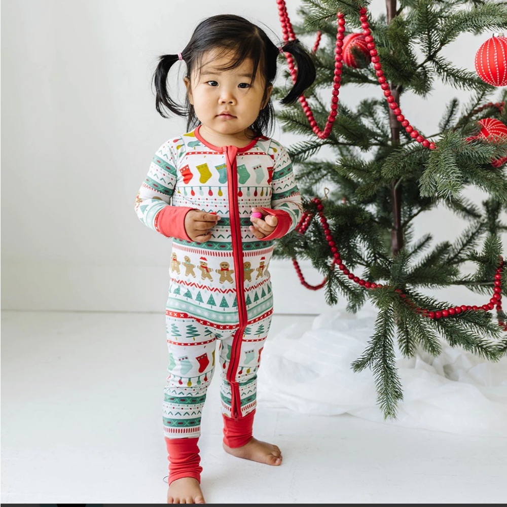 Little Sleepies Fair Isle Zippies 2T
